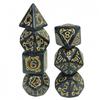 Набор игральных костей DND из 7 многогранных игральных костей с рисунком дракона для ролевой настольной игры D&D RPG