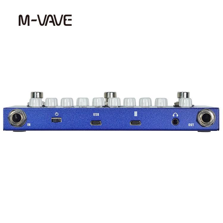 M-VAVE CubeBaby BASS: Педаль эффектов для электробас-гитары - Модный аксессуар для музыкального инструмента