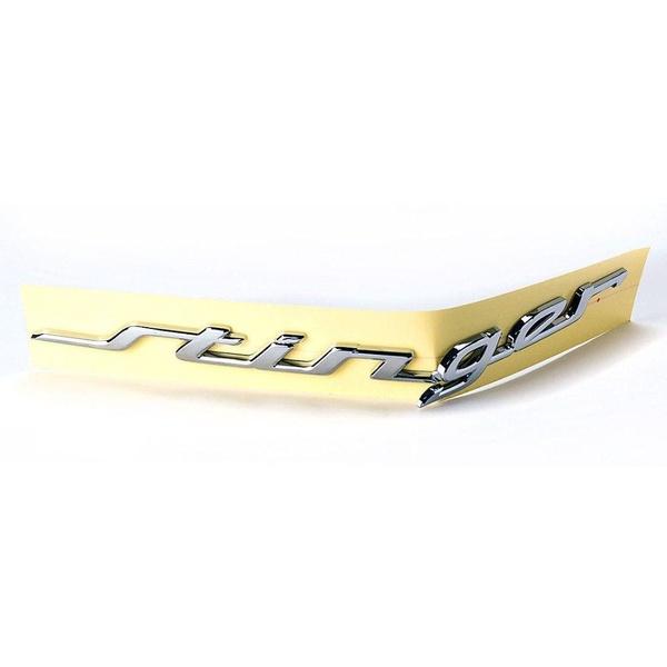 Pour Véritable OEM Avant Arrière Plaque Signalétique E logo Stinger Emblème pour Stinger