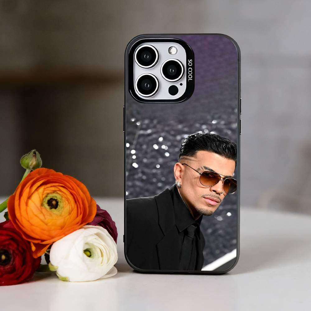 Singer R-Rauw Alejandro Phone Case For iPhone 17,16,15,14,13,12,11 Plus,Pro Max,XS,Colorful Silver Black Cover