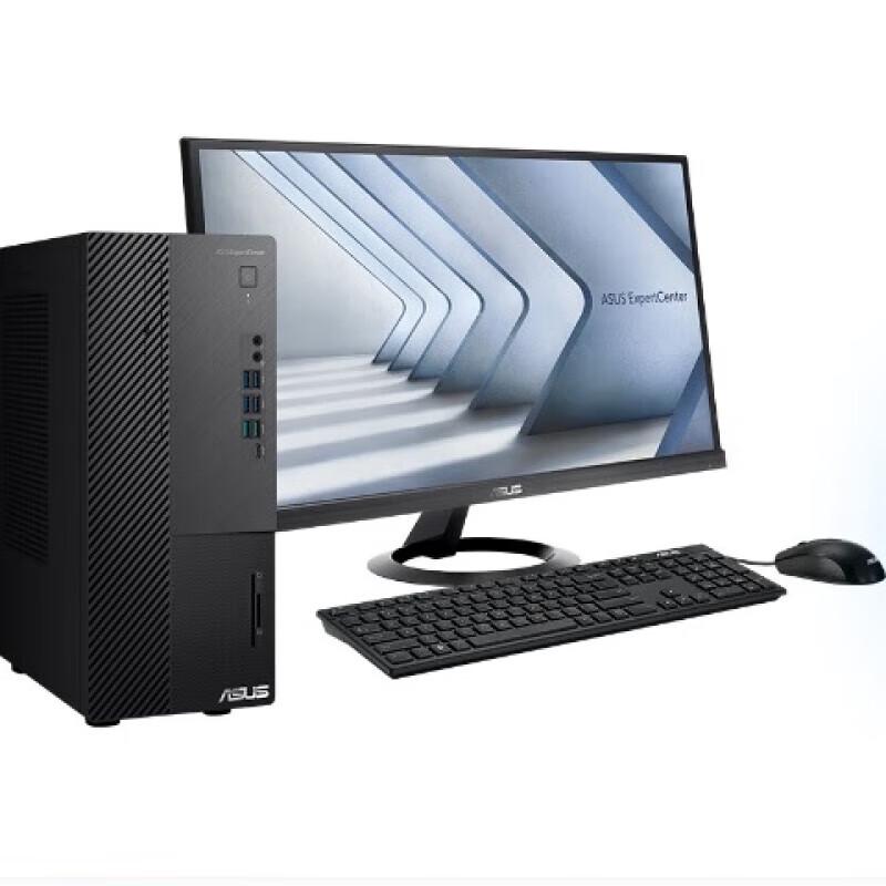 ASUS D501MER Business Desktop PC & 23.8-inch Monitor Bundle (CN version)