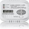 Car Monoxide Detector Battery Powered Gas Detector with Display and Thermometer