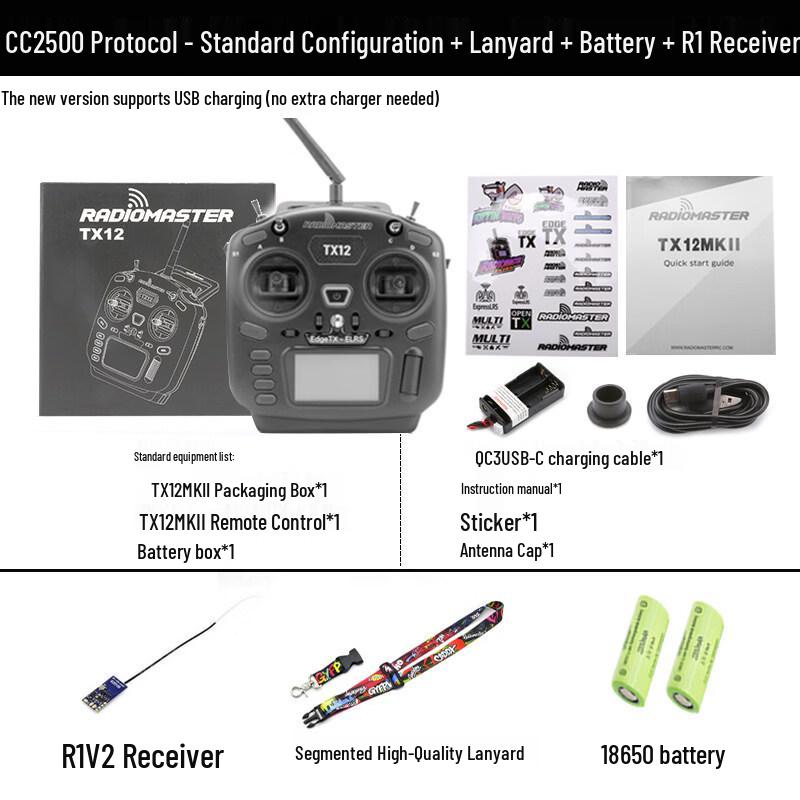 RADIOMASTER TX12 MARKII FPV Remote Controller