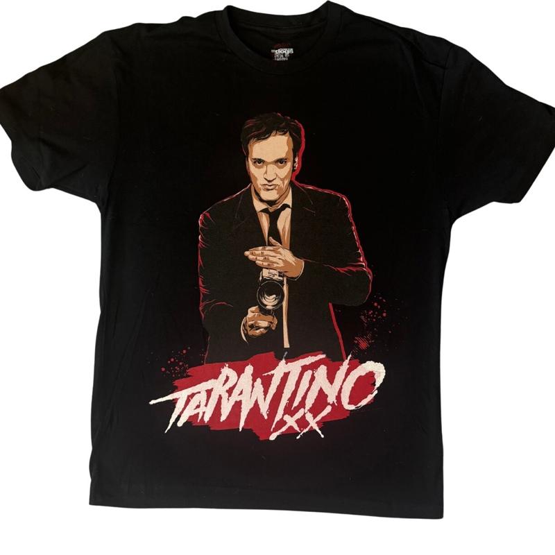 Quentin Tarantino XX T-Shirt Black Men's Medium Pulp Fiction Kill Bill - Newest