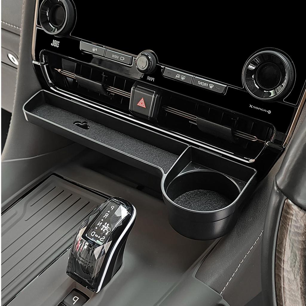 FDAIUN Автомобильная центральная консоль Воздуховод и подстаканник для Toyota Alphard и Vellfire 2023 Хранение на консоли Легкий АБС-пластик от царапин и Специально