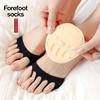 Five-Finger Socks Women Socks Summer Thin Toe Socks Soles Boat Socks Sponge Pad Cotton Bottom Socks Invisible