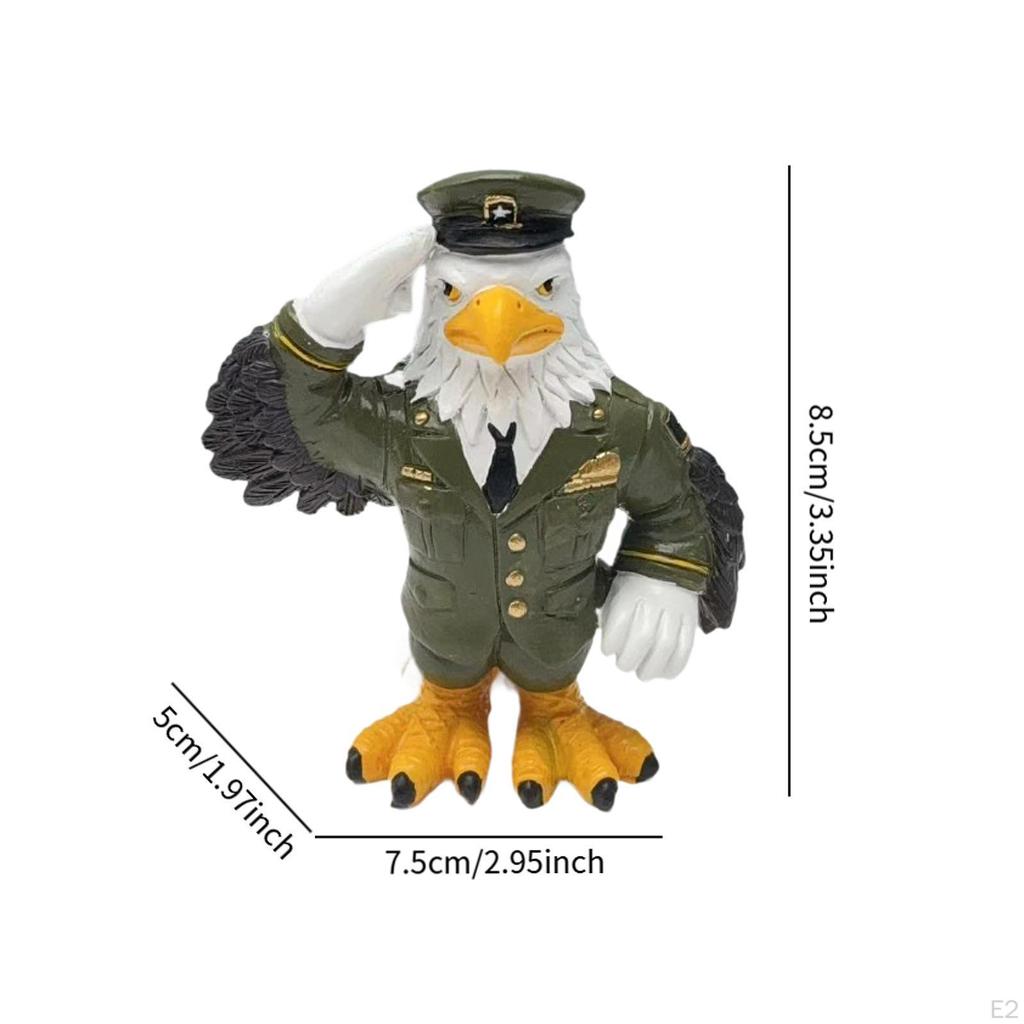 Статуя орла, декоративная практичная фигурка для домашнего декора друзей, настольный дисплей