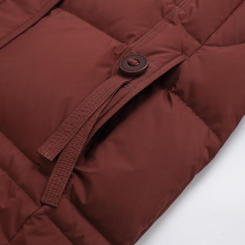 Xuezhongfei Women's Mid-Length Hooded Down Parka