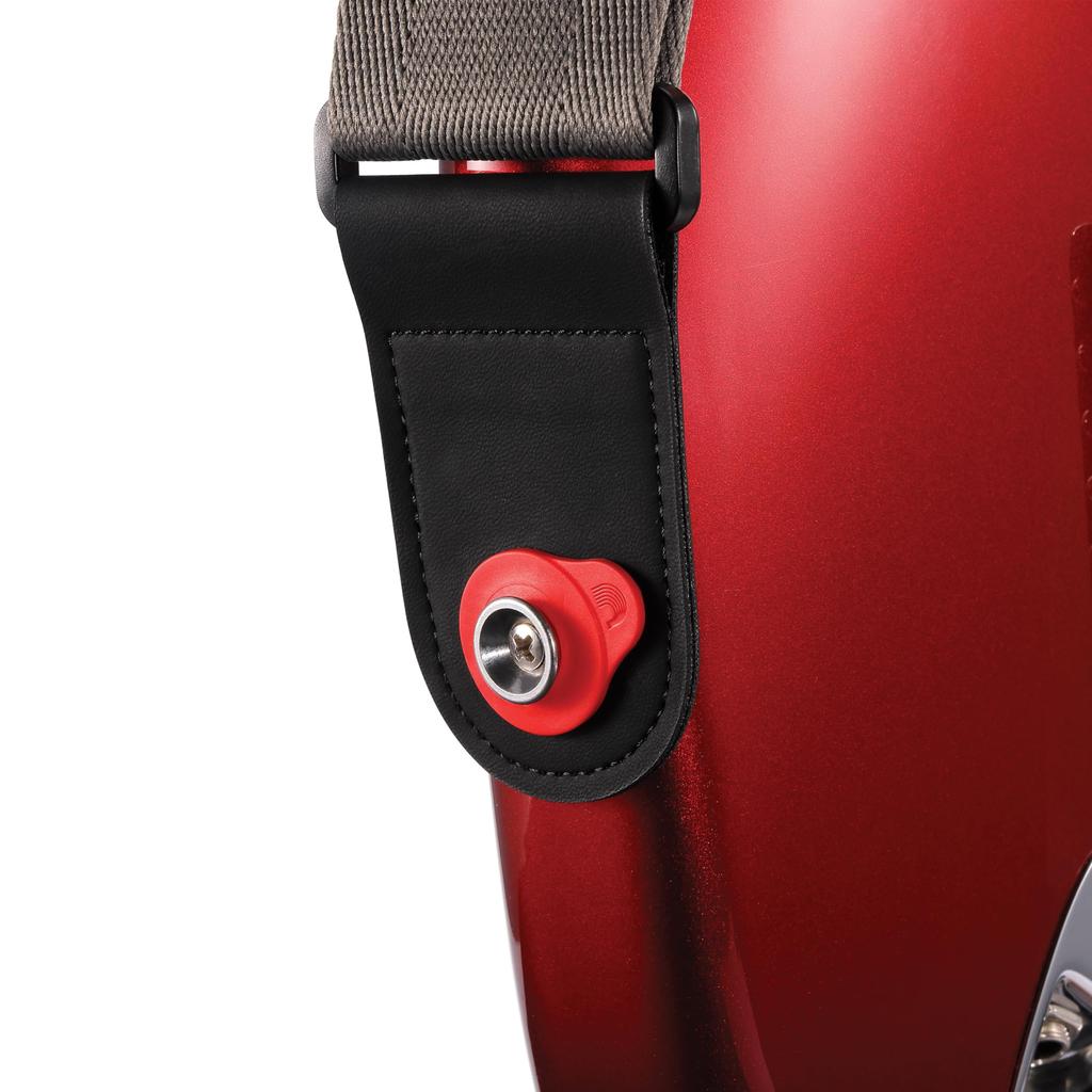 Flex Lock Strap Blocks Red Pack of 4 D'Addario PW-FLSB-04RD [ ]