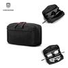 Kingsons Men Women Electronics Tech Pouch Digital Accessories For Passport Travel Business 420D Nylon Waterproof Minimalist
