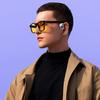 Беспроводные наушники с поддержкой Bluetooth, стереозвук, мощные басы, конструкция с заушным креплением, стабильное соединение, спортивные наушники-вкладыши