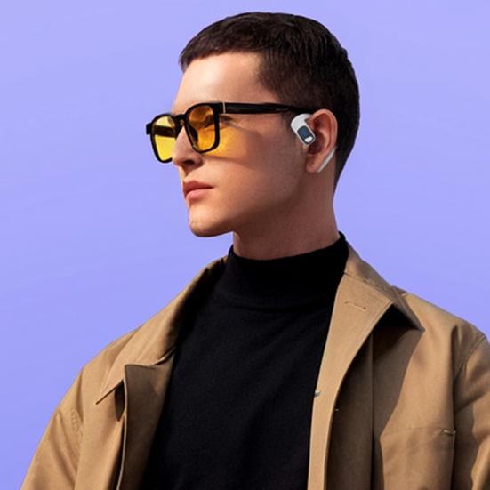 Беспроводные наушники с поддержкой Bluetooth, стереозвук, мощные басы, конструкция с заушным креплением, стабильное соединение, спортивные наушники-вкладыши