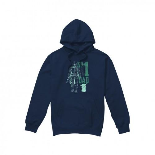 Star Wars: The Mandalorian Mens No. 1 Dad Mando Hoodie