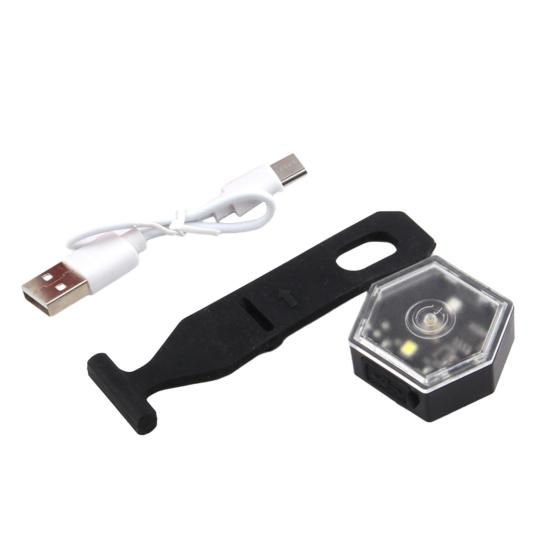 Многофункциональный предупреждающий фонарь, водонепроницаемый, мини, велосипедный задний фонарь, портативный, легкий, для ночного бега на шлеме, для крепления на рюкзаке, светодиодный фонарь