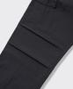 MUSINSA STANDARD Nylon One-Tuck Parachute Cargo Pants [Dark Grey]