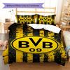 Постельное белье с узором BVB, Комплект с одеялом, Пододеяльник, Наволочка, Домашний подарок на день рождения (1 пододеяльник + 2 наволочки, без наполнителя)