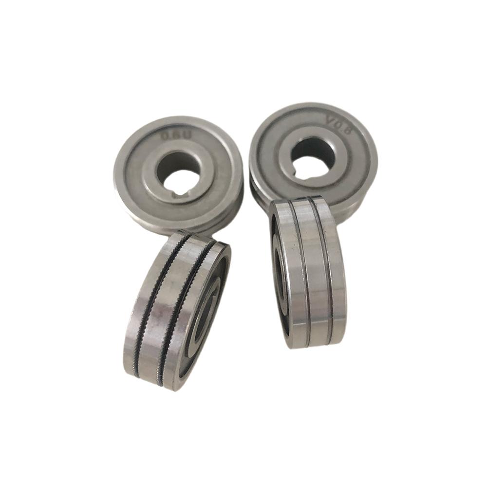 Ролик подачи проволоки, сварочный ролик, накатка VU, паз 0,6 мм, 0,8 мм, 1,0 мм, стальной алюминиевый флюсовый шнур MIG