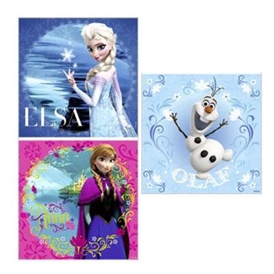 R092697 Frozen 1 Анна Эльза Олаф 3X49 деталей, популярные корейские пазлы