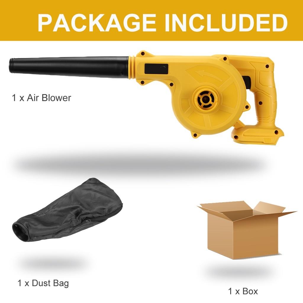 1500 Вт 288 В Беспроводной Электрический Воздуходув Пылесос Воздуходув Выдув и Всасывание Сборщик Листьев и Пыли Для Makita 18 В