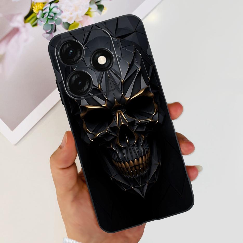 Чехол для Tecno Spark 20C BG7n BG7 Стильный окрашенный чехол Мягкий ТПУ Матовый чехол для телефона Для Tecno Spark 20 Pro Plus Spark20 20C Бампер