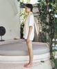 CENTAUR.KR Hawaiian Half Sleeve T-Shirt_White