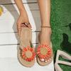 Fashion Women Slippers Fashion Trend Sunflower Anti-slip Slippers Wear Soft Sole Flat Shoes Flip-flops Lightweight Sandals Slides Women