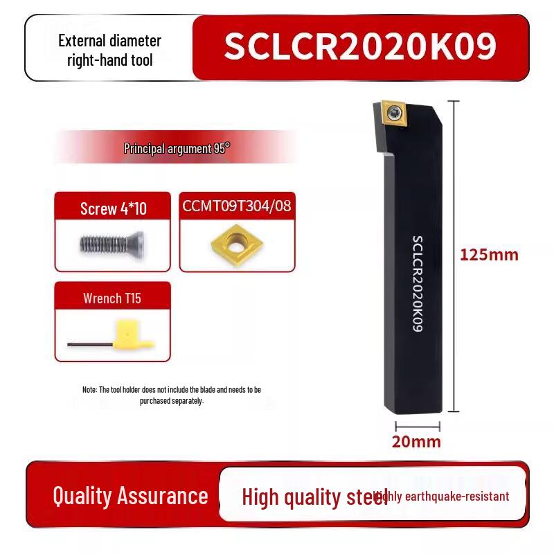 Baidate CNC SCLCR External Turning Tool Holder
