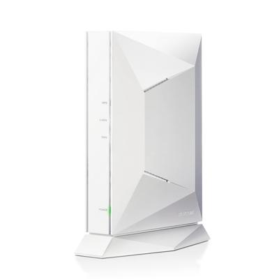 Elecom Беспроводной маршрутизатор локальной сети, игровой маршрутизатор, совместимый с антенной Trend Micro Home Network, управляемый антенной DX, белый Wi-Fi6 2402+800 Мбит/с