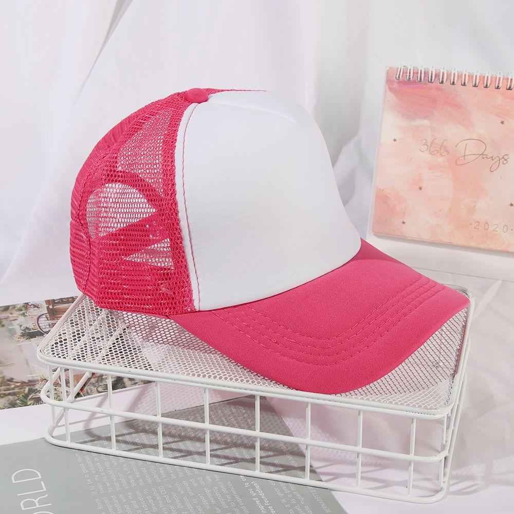 Модная сетчатая бейсболка с плоским козырьком Snapback, кепка-шляпа Trucker Hat