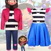 Gabby Doll House Costume Girl Birthday Party Dress Halloween Carnival Cosplay Gabby Dollhouse Cats Costume Kids Role Play Outfit