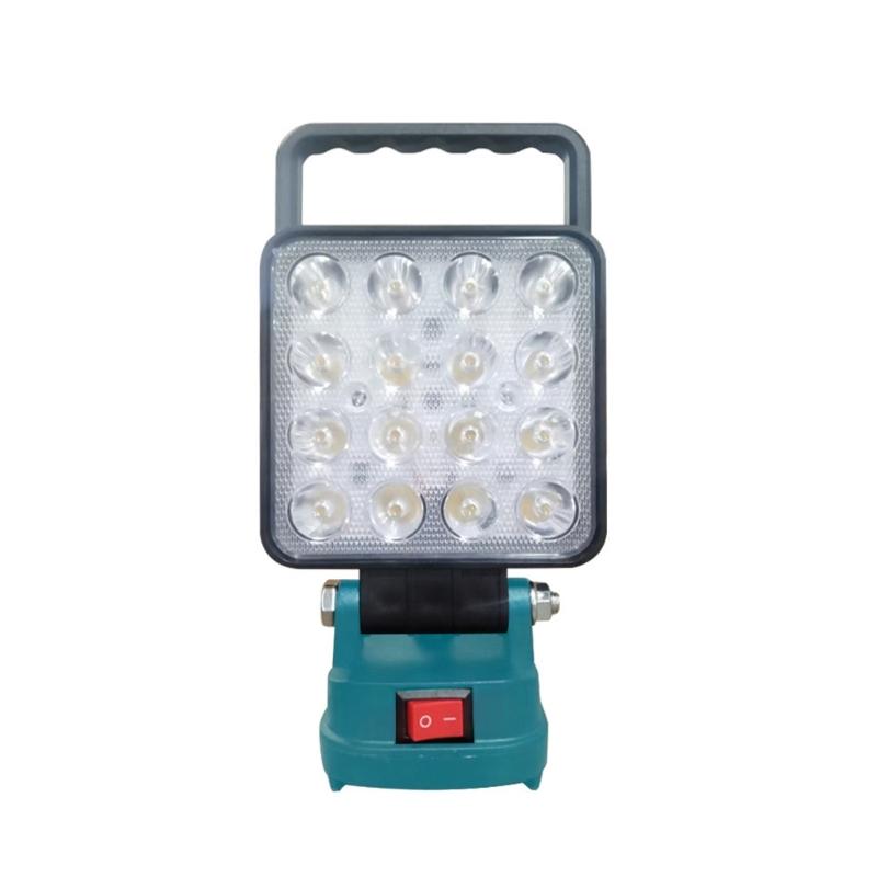 Double USB Output Handheld Spotlights with 84 LEDs and 90W Power for Work Outdoor Activity Emergency Lighting Needs