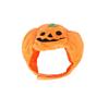Halloween Cat Pumpkin Hat, Cute Pumpkin Holiday Decoration Pet Hat
