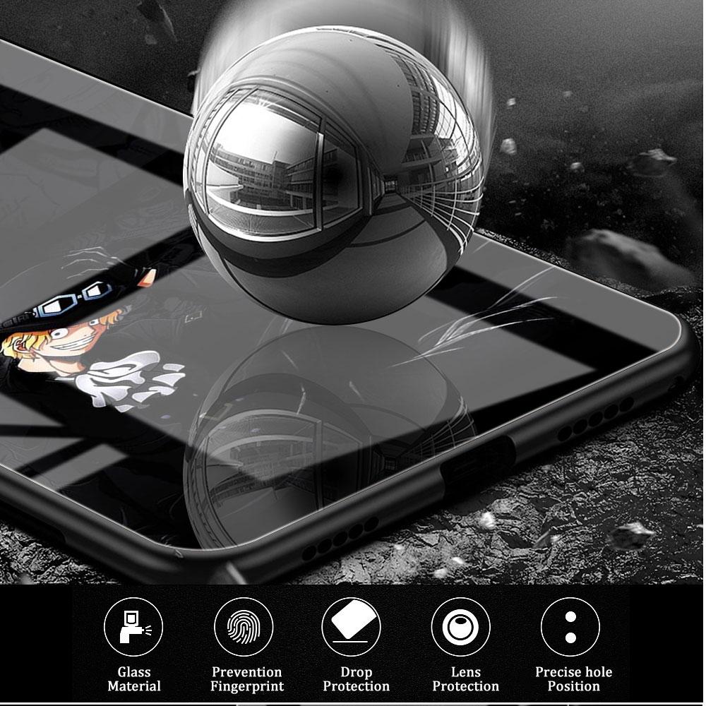 Чехол-стекло Boy Anime для Samsung Galaxy A52 A71 A50 A51 A70 A21s A31 A72 A10 A12 A30 A22 5G Phone Cover