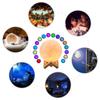 Moon Lamp 3D Print LED Night Light 16 Glowing Colors with Stand Remote Control Touch Control USB