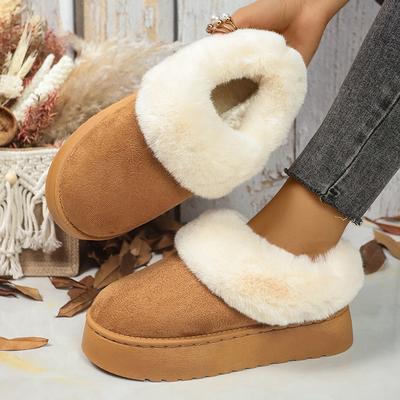 Модные осенне-зимние новые модные зимние ботинки плюс бархатные нескользящие закрывающие ногу хлопковые тапочки женская хлопковая обувь