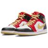 Кроссовки унисекс Air Jordan 1 Mid SE GC XQ 2022 Белое золото-Dust Sport-красный DV0576-176