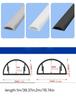 1pc 39.37in/78.74in Slot Floor Cord Cover Self-Adhesive Cord Protector Extension Wiring Duct Protector Electric Wire Slot Cable