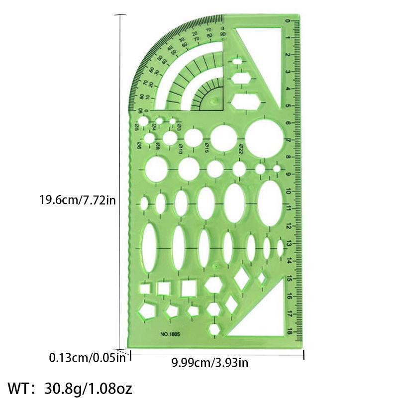 Многофункциональная линейка для создания выкроек одежды: Швейный инструмент для точной резки по кривой