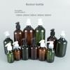 Boston PET Plastic Bottles for Shampoo or Shower Gel, Available In 300ml & 500ml Sizes