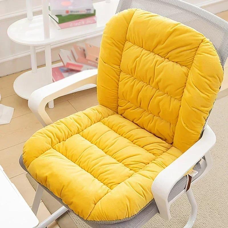 Electric Heating Cushion With Backrest 9 Gears Adjustable Temperature Seat Heating Pad Office Chair Integrated Thermostatic Mat