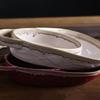 Soup And Side Dishes Set with Handles Divided Compartment Dish for Pasta Salad Fruit Breakfast Lunch Dinner Snacks