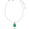 AUGUST ALICE Green Cabochon Pearl Bracelet_2color