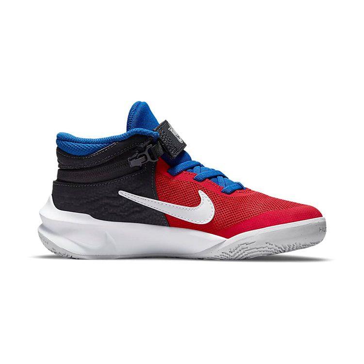 Nike Кроссовки для баскетбола Team Hustle D 10 FlyEase BP с нескользящей подошвой, амортизацией, износостойкие, средняя высота, детские DD7302-005