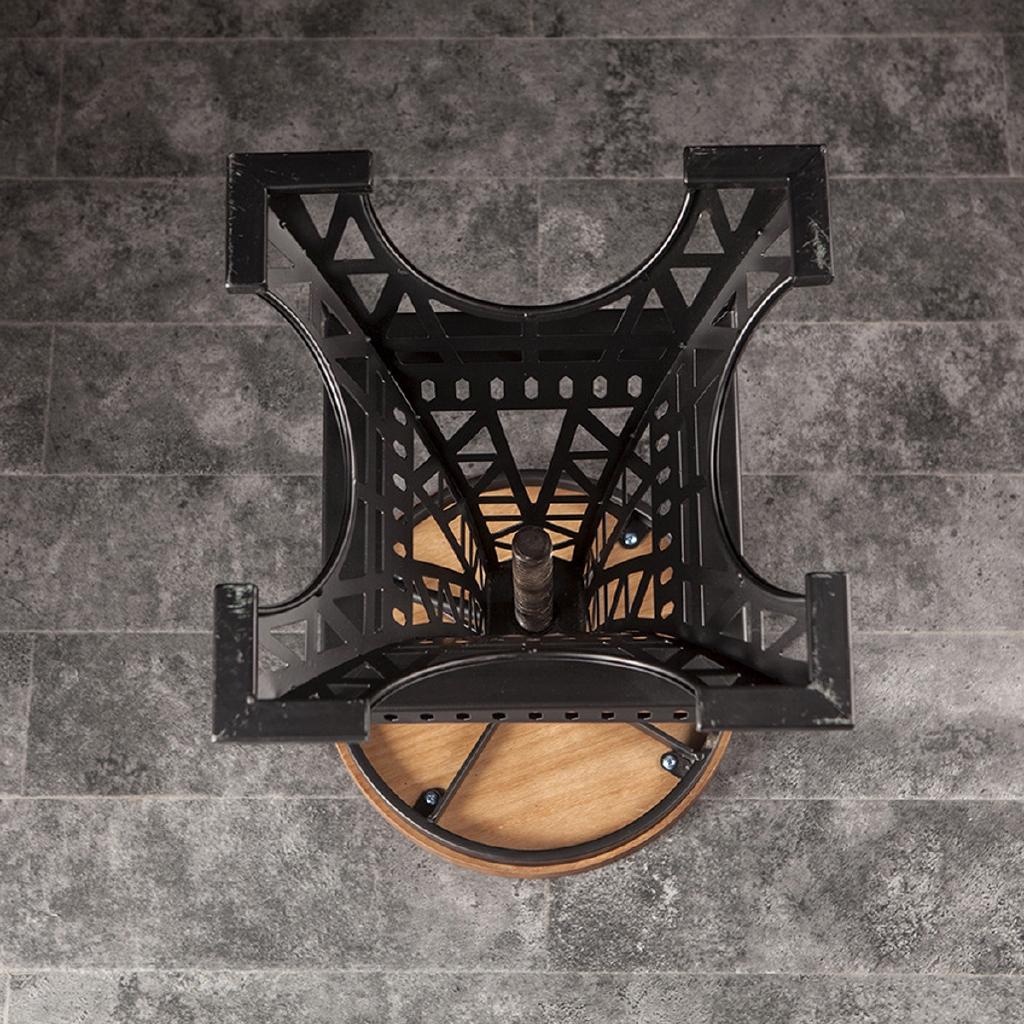 Винтажные металлические промышленные барные стулья Iron Tower с регулируемой высотой и поворотным сиденьем, с верхом из сосны, кухонный обеденный стул, барный стул, барные стулья