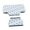 Motorcycle Luggage Case Back Cushion  Backrest Polyurethane with Self Adhesive Rear Backrest Pad Motorcycle Top Box Pad