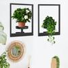 Рамка для фотографий настенный держатель для растений прочная металлическая настенная рамка стенд для растений