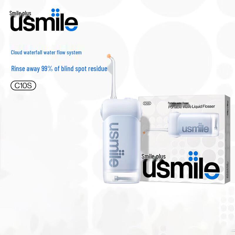 usmile Портативный ирригатор C10S, китайская вилка (адаптер в комплекте)
