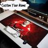 Custom Name Mouse pad Dynamic Football Player Gody  Mouse Pad Desk Mat, Non-Slip Rubber Backer Pad For Computer Notebook Gaming Mouse Pad Gift