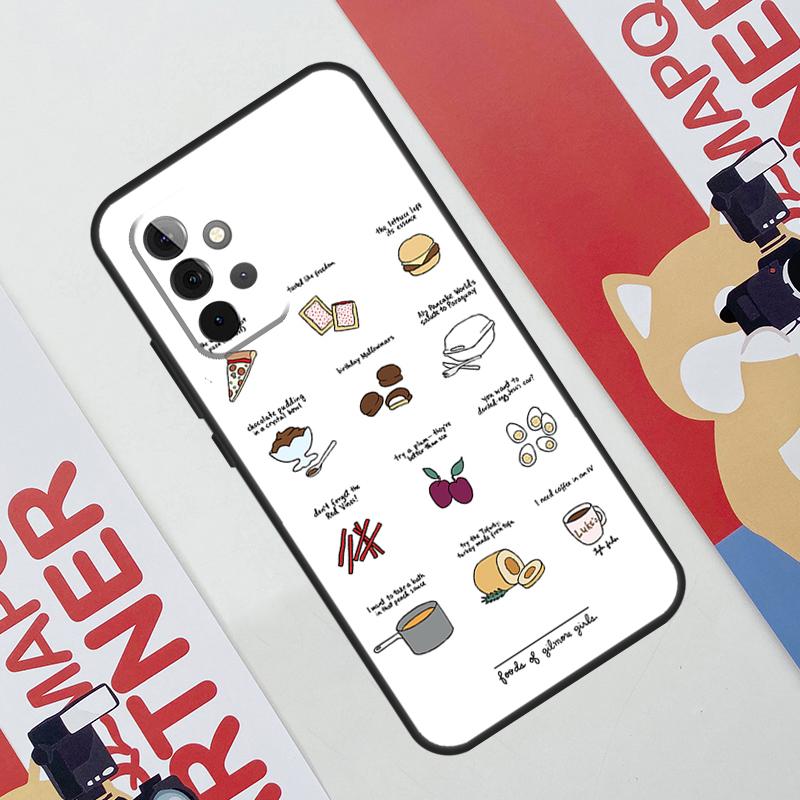 Чехол-коллаж «Девочки Гилмор» для Samsung Galaxy A14 A24 A34 A54 A51 A71 A13 A23 A33 A53 A12 A22 A32 A42 A52