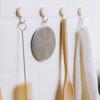 10pcs Home accessories Punch-free Sticker Wall Door Holder Wall Hanger Towel Rack Clothes Hook